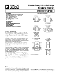 Click here to download OP181GS Datasheet