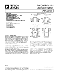 Click here to download OP495GBC Datasheet