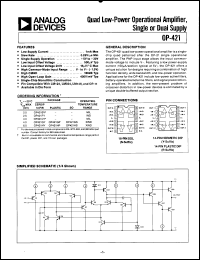 Click here to download OP421FY Datasheet