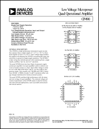 Click here to download OP490ATC/883 Datasheet