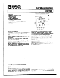 Click here to download OSC1758400 Datasheet