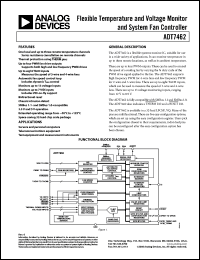 Click here to download ADT7462ACPZ-500RL7 Datasheet