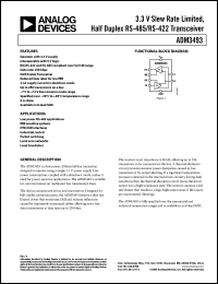 Click here to download ADM3493ARZ Datasheet