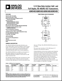 Click here to download ADM3485ARZ Datasheet