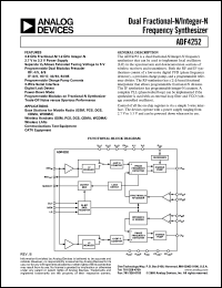 Click here to download ADF4252BCP-REEL Datasheet