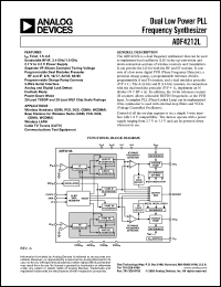 Click here to download ADF4212LBCP-REEL7 Datasheet