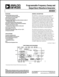 Click here to download AD5930 Datasheet
