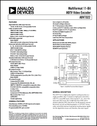 Click here to download EVAL-ADV7322EB Datasheet