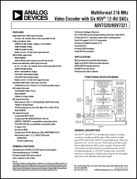 Click here to download ADV7321 Datasheet