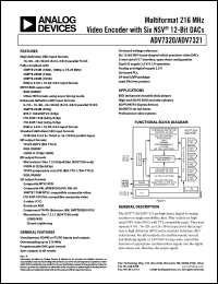 Click here to download ADV7320KSTZ Datasheet