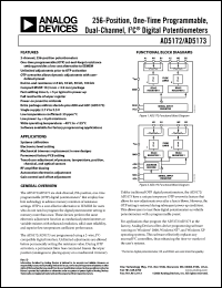 Click here to download AD5172BRM10Z-RL7 Datasheet