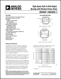 Click here to download ADA4850-2YCPZ-R2 Datasheet