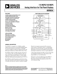 Click here to download AD9985A/PCB Datasheet