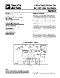 Click here to download ADXRS150ABG Datasheet