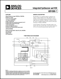 Click here to download ADF4360-7BCPZ Datasheet