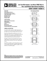 Click here to download AD8617ARMZ-REEL Datasheet