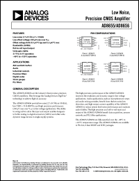 Click here to download AD8655ARMZ-REEL Datasheet