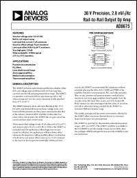 Click here to download AD8675ARMZ-REEL Datasheet