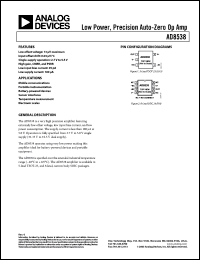 Click here to download AD8538 Datasheet