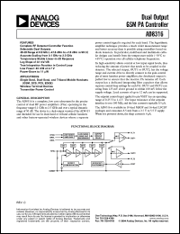 Click here to download AD8316 Datasheet