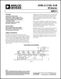 Click here to download AD8312 Datasheet