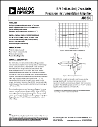 Click here to download AD8230YRZ-REEL Datasheet