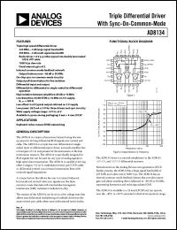 Click here to download AD8134 Datasheet