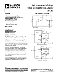 Click here to download AD8202 Datasheet
