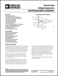 Click here to download ADCMP581BCP-WP Datasheet
