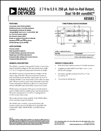 Click here to download AD5663 Datasheet