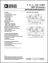 Click here to download AD9707 Datasheet