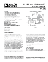 Click here to download AD7762 Datasheet