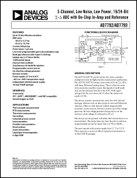 Click here to download AD7792BRUZ Datasheet