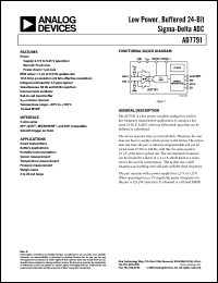 Click here to download AD7791 Datasheet