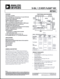 Click here to download AD7643 Datasheet
