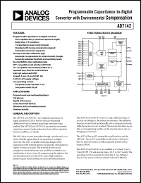 Click here to download AD7142 Datasheet