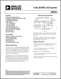 Click here to download AD9444-CMOS/PCB Datasheet