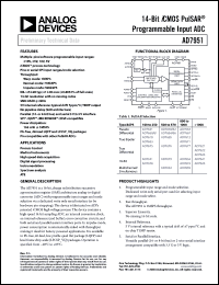Click here to download AD7951 Datasheet