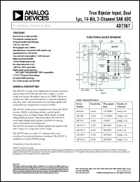 Click here to download AD7367 Datasheet