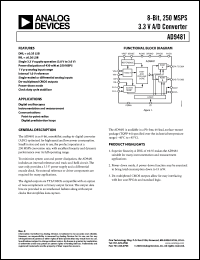 Click here to download AD9481 Datasheet