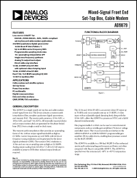 Click here to download AD9879BS Datasheet