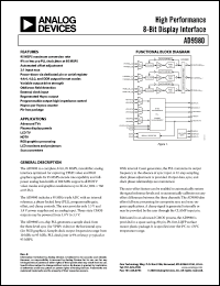 Click here to download AD9980 Datasheet