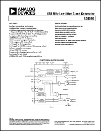 Click here to download AD9540 Datasheet