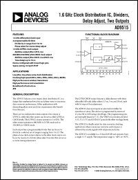 Click here to download AD9515 Datasheet