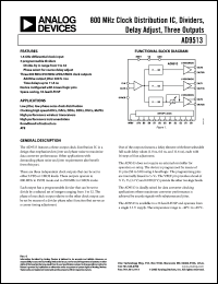 Click here to download AD9513 Datasheet