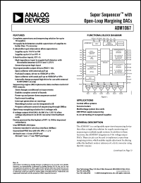 Click here to download ADM1067ACP-REEL7 Datasheet