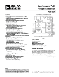 Click here to download ADM1064ACP-REEL Datasheet