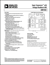 Click here to download ADM1064ACPZ Datasheet