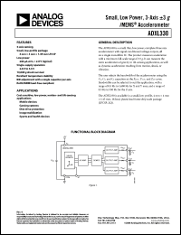 Click here to download ADXL330 Datasheet