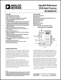 Click here to download AD1941YSTZRL Datasheet